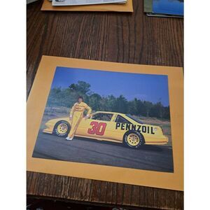 Vintage Michael Waltrip Pennzoil 30 Driver Card Bahari Racing NASCAR Winston Cup